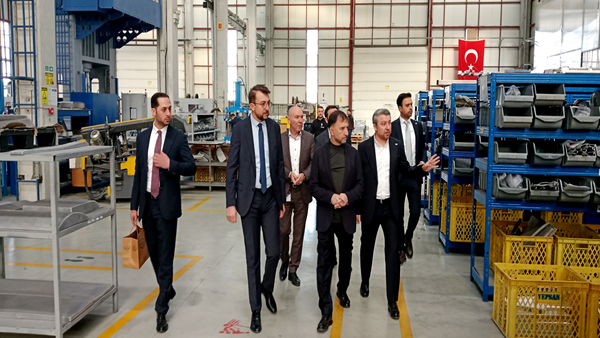 Turkish Aerospace Industries General Manager Dr. Mehmet Demiroğlu and Industrialization Director Mr. We were honored to host Fatih Uysal in our company.